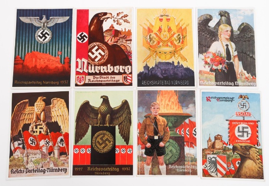 WWII GERMAN PROPAGANDA POSTCARDS