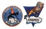 WWII USMC VMSB-241 & VMR-953 FLIGHT SQUAD PATCHES