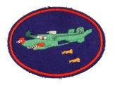 WWII USAAF 705th BOMB SQUADRON THEATER MADE PATCH