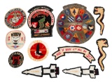 KOREAN WAR US ARMED FORCES JACKET PATCHES