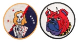 KOREAN WAR USMC VMF-111 & VMF-114 SQUADRON PATCHES