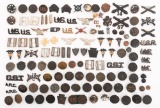 SPAN-AM WAR - WWI US ARMY COLLAR & RANK INSIGNIA