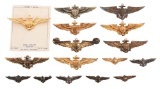 WWII USN AVIATOR WINGS by H&H, BALFOUR & LAMPL