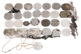 WWII US NAVY & US COAST GUARD DOG TAGS