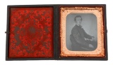 CIVIL WAR UNION SOLDIER TINTYPE PHOTOGRAPH