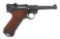 1938 GERMAN S/42 CODE MAUSER P08 9mm LUGER PISTOL
