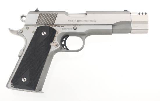 COLT MODEL COMBAT COMMANDER .45 ACP CALIBER PISTOL