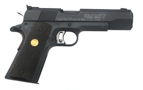 COLT GOLD CUP NATIONAL MATCH MKIV SERIES 80 PISTOL