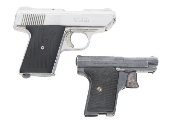 DAVIS INDUSTRIES P-380 AND ST ETIENNE No1 PISTOLS