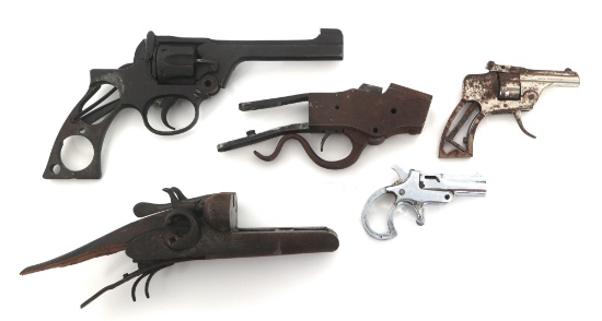 REVOLVERS, RIFLE, AND SHOTGUN FOR PARTS OR REPAIR