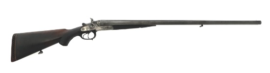 ALFR. HAMANN ZIETZ 16 GA SIDE BY SIDE SHOTGUN