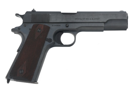 WWI US COLT MODEL 1911 ARMY .45 CALIBER PISTOL