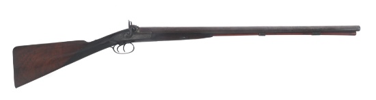 DART & WATKINSON 12 GAUGE SXS PERCUSSION SHOTGUN