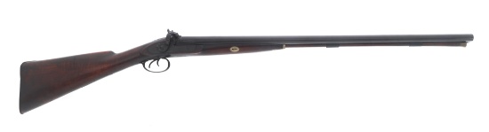 DOUBLE BARREL PERCUSSION 12 GAUGE SHOTGUN