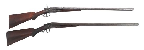 NATIONAL & ECLIPSE 12 GAUGE HAMMER SHOTGUNS