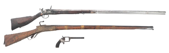REVOLVER & MUSKETS FOR PARTS OR REPAIRS