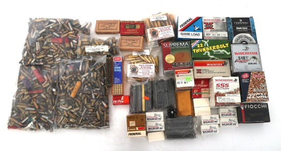 RIFLE, SHOTGUN, & HANDGUN AMMUNITION - 68 LBS TGW