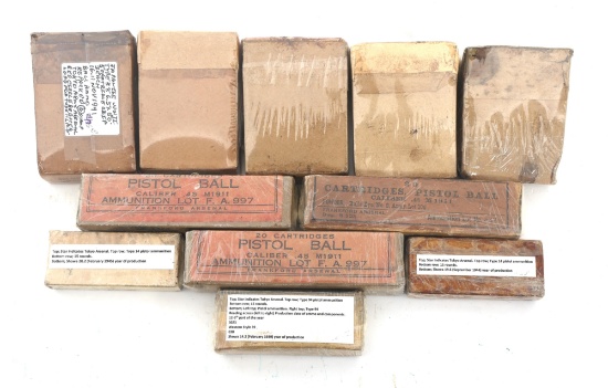 RIFLE AND PISTOL AMMUNITION - 8 POUNDS TGW
