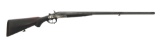 ALFR. HAMANN ZIETZ 16 GA SIDE BY SIDE SHOTGUN