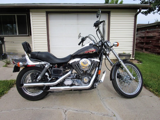 1996 Harley Davidson FXDWG Dyna Wide Glide Motorcycle