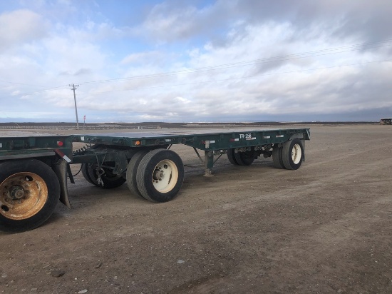 1974 Comet Flatbed Pup Trailer