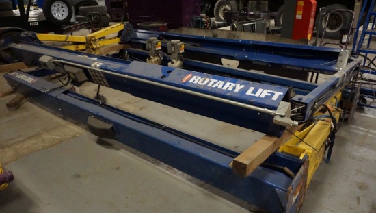 ROTARY MODEL SPOA10N700 10,000 LB. 2 POST AUTOMOTIVE HOIST S/N CRZ14F0112