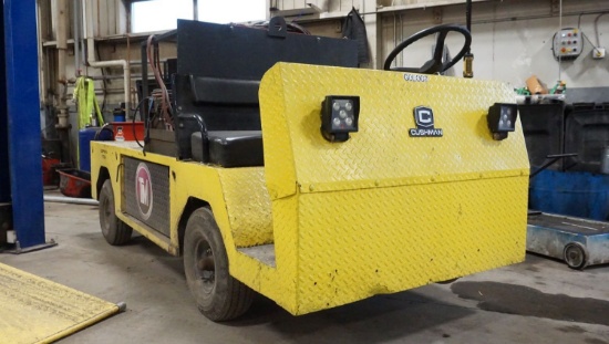 CUSHMAN MODEL EZ-GO TITAN HD 2 PASS UTILITY CART S/N 3159310 (618 HOURS)