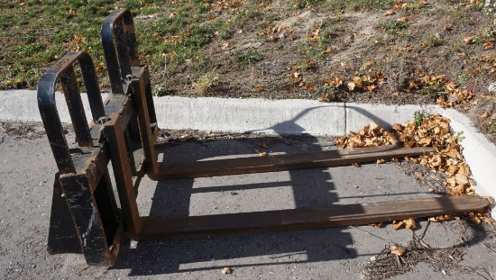 HORST WELDING HD75BO500 PALLET FORK ATTACHMENT, 7,500LBS CAP, S/N 17LA02899