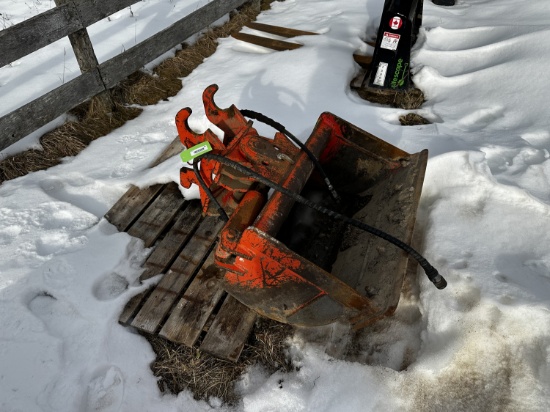 2020 KUBOTA BUCKET MODEL K99360CT, 6.0 CF CAPACITY, SN 121599 (E07)