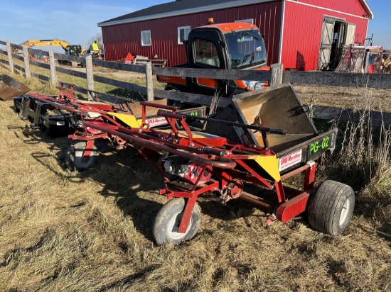2021 SPAR-MARATHON WHEELS UNDER POWER GRAVELER C/W TRASH BUCKET & GRAVEL BUCKET, S/N  2021-10-013
