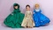 THREE ALEXADER CISSETTE PORTRETTE DOLLS. $150/200