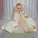 EARLY ALEXANDER “LITTLE GENIUS” IN WHITE COAT AND BONNET. $100/150