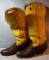Nocona Drover high top boots, 9 1/2 D, 14