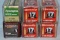 6 boxes .17 HMR, 17 grain V-Max