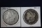 2 Morgan dollars: 1890 CC