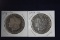 2 Morgan dollars: 1878 CC