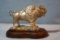 Baker, T. sterling silver sculpture, Buffalo- tail up, 1/11, 3