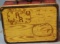 Gene Autry pistol and book; Roy Rogers lunch box