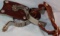 Kelly stainless steel spurs, Angie Bjorkman straps & Silver mtd Tough 1 cut