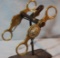 Hercules Bronze Indian war bonnet bit, North & Judd