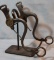 U. S. Shoemaker 1863 #3 bit, brass U. S. emblems