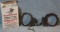 Winchester hand cuffs, new in box and Win. 1894 parts diagram