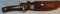 2 Older hunting knives, 1 is Old Timer