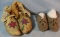 Beaded adult and child's moccasins, 10