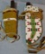2 newer beaded knife sheaths w/older knives
