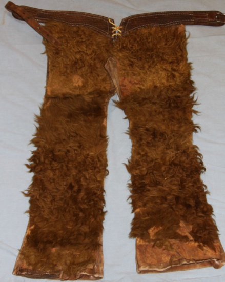 Sentinel Butte, ND wooly chaps, fair