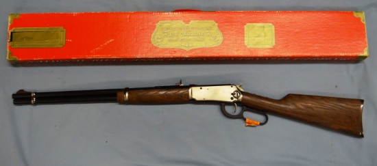 DAISY NRA BB air saddle ring carbine, unfired, in original box. Excellent c
