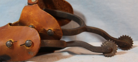 Buermann un-marked spurs and North & Judd ladies spurs
