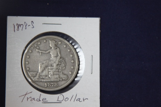 1878 S Trade Dollar