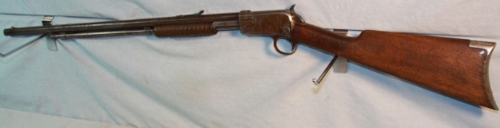 Win. 1890 rifle, .22 WRF, 24" oct barrel, #449130, no blue
